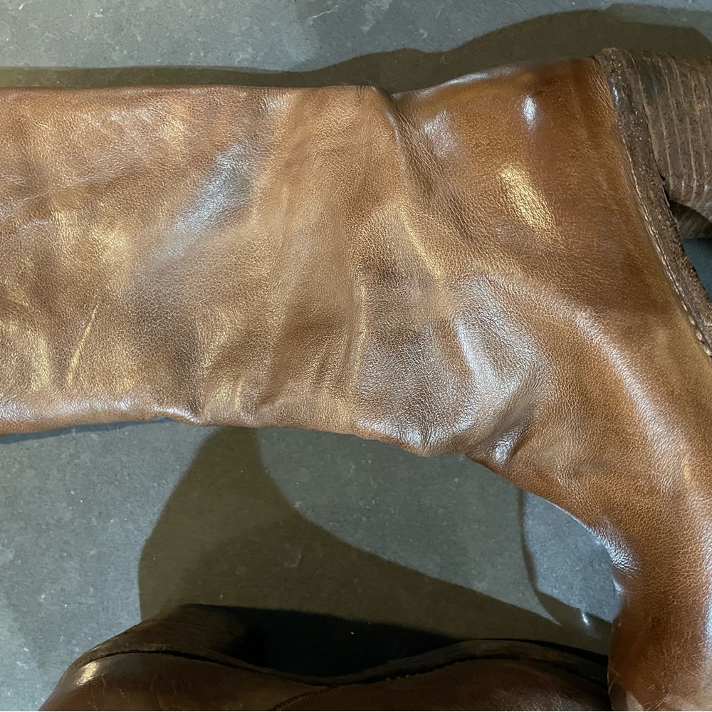 Officine Creative brown leather classic boots - Picture 11 of 16